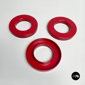 Red rings for the perpetual wall calendar by Ring A Date, 2020s