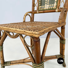 Charger l&#39;image dans la galerie, Outdoor chair  in rattan, early 1900s
