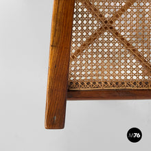 Carica l'immagine nel visualizzatore di Gallery, Tub chair in wood and straw, 1930s

