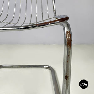 Chair in metal, 1970s