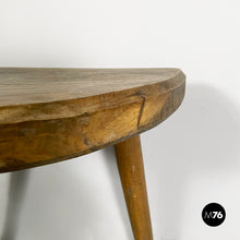 画像をギャラリービューアに読み込む, Table stool in wood, 1950s
