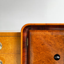 Carica l'immagine nel visualizzatore di Gallery, Sideboard in wood and steel, 1930s
