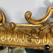 Load image into Gallery viewer, Wall mirror with gold wood, 1930s
