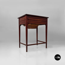 将图片加载到图库查看器，Console with mirror in wood, 1930s
