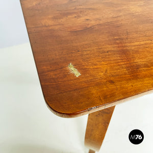 Desk with drawer in wood, 1700s