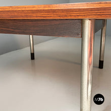 画像をギャラリービューアに読み込む, Coffe table in wood and metal, 1960s
