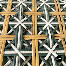 画像をギャラリービューアに読み込む, Outdoor dining table in rattan, early 1900s
