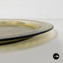 Load image into Gallery viewer, Plate in yellow glass, 1950s
