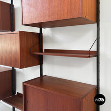 Load image into Gallery viewer, Bookcase series Selex for Industria Mobili Barovero, 1960s
