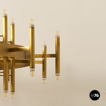 将图片加载到图库查看器，Huge chandelier by Gaetano Sciolari for Sciolari Lumi D'Arte, 1966
