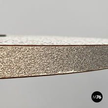 将图片加载到图库查看器，Coffee table in metal, formica and travertine, 1980s
