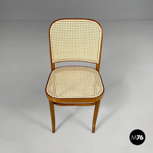 Load image into Gallery viewer, Chairs in beechwood and Vienna straw, 1970s
