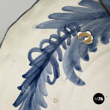 Load image into Gallery viewer, Glazed ceramic plate by Alba Docilia Albisola, 1950s
