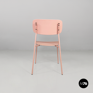 Light pink chairs for Tomasucci, 2000s
