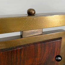 将图片加载到图库查看器，Double bed by Osvaldo Borsani and Arnaldo Pomodoro for Atelier Borsani Varedo, 1950s
