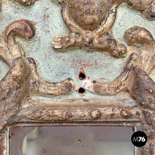Load image into Gallery viewer, Mirrors in golden and light green wood, 1900s
