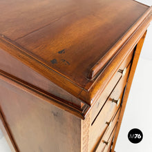 Load image into Gallery viewer, Wooden chest of drawers with bookstand, 1800s
