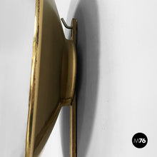 Charger l&#39;image dans la galerie, Candle holder in brass and mirror, 1950s

