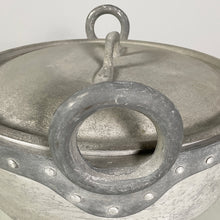 Carica l'immagine nel visualizzatore di Gallery, Aluminum pot with lid, 1930s
