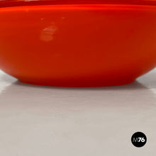 将图片加载到图库查看器，Pocket emptier in orange glass, 1970s
