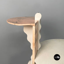 Carica l'immagine nel visualizzatore di Gallery, Display stand in white and pink marble, 1970s
