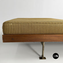 将图片加载到图库查看器，Wooden daybed with two cushions, 1930s
