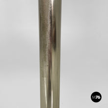 Carica l&#39;immagine nel visualizzatore di Gallery, Floor lamp in burnished metal and white plexiglass, 1970s
