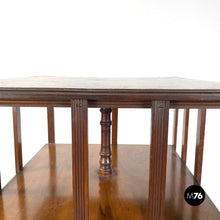 Load image into Gallery viewer, Revolving bookcase in wood, 1920s
