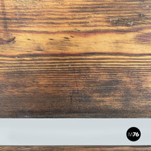 Load image into Gallery viewer, Wooden and white cast iron bench, 1930s
