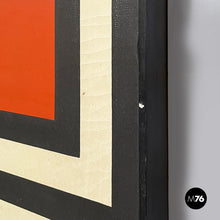 Carica l'immagine nel visualizzatore di Gallery, Geometric painting by Giuseppe Minoretti, 1970
