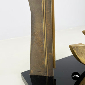 Brass sculptures by Edmondo Cirillo, 1982