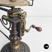 Load image into Gallery viewer, Mechanical tellurium in brass and cast iron, mid 1800s
