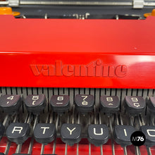 Carica l&#39;immagine nel visualizzatore di Gallery, Typewriter Valentine by Ettore Sottsass and Perry A. King for Olivetti, 1970s
