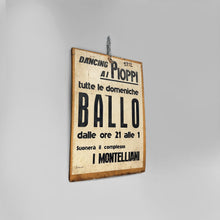 Charger l'image dans la galerie, Wooden advertising sign, 1970s
