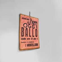 Charger l'image dans la galerie, Wooden advertising sign, 1970s
