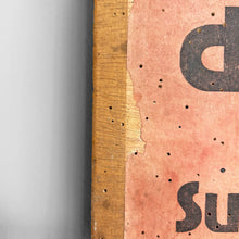 Charger l'image dans la galerie, Wooden advertising sign, 1970s
