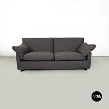 Carica l&#39;immagine nel visualizzatore di Gallery, Grey brown sofa fabric by Flexform, 1990s
