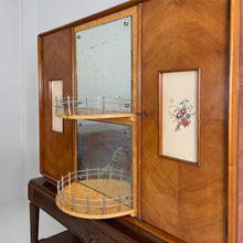 Charger l'image dans la galerie, Wooden bar cabinet, 1930s

