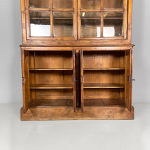 Carica l'immagine nel visualizzatore di Gallery, Wooden and glass sideboard, 1930s
