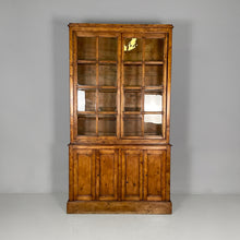 Carica l'immagine nel visualizzatore di Gallery, Wooden and glass sideboard, 1930s
