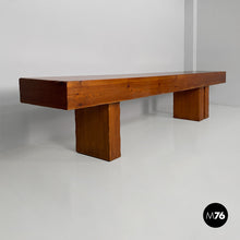 Carica l'immagine nel visualizzatore di Gallery, Solid wood console, 1970s
