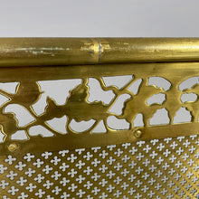 将图片加载到图库查看器，Brass fireplace screen, 1930s
