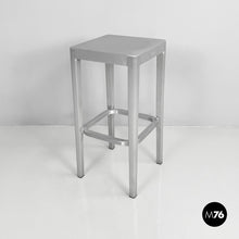 将图片加载到图库查看器，Stool in aluminum by Philippe Starck for Emeco, 2000s
