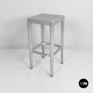 Stool in aluminum by Philippe Starck for Emeco, 2000s