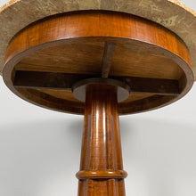Carica l'immagine nel visualizzatore di Gallery, Wooden and pink marble dining table, 1930s
