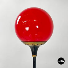 Load image into Gallery viewer, Floor lamp Alberello with six colorful glass diffusers by Stilnovo, 1950s
