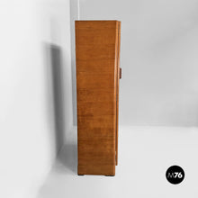 Load image into Gallery viewer, Wooden wardrobe with mirror, 1930s
