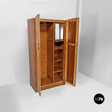 Load image into Gallery viewer, Wooden wardrobe with mirror, 1930s
