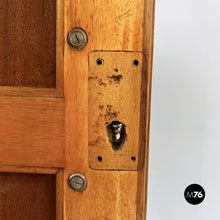Load image into Gallery viewer, Wooden wardrobe with mirror, 1930s
