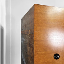 Load image into Gallery viewer, Wooden wardrobe with mirror, 1930s
